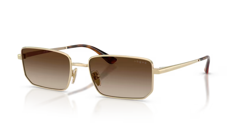 Vogue Eyewear 0VO4352S 848/13 Pale Gold Irregular Sunglasses