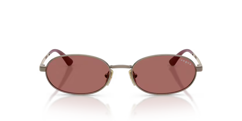 Vogue Eyewear 0VO4353S 513869 Light Brown Metal Oval Sunglasses