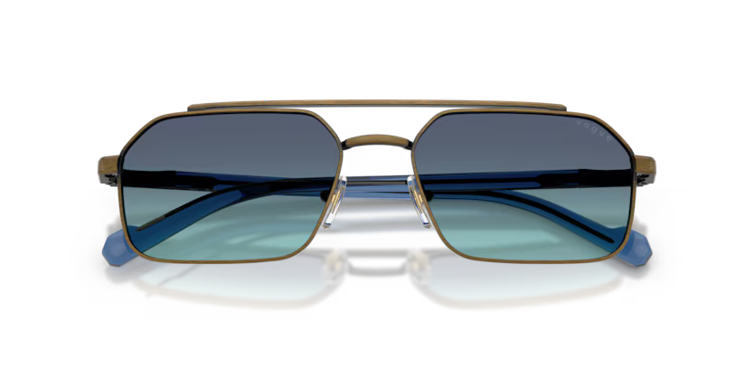 Vogue VO4356S 51374S Antique Gold Irregular Sunglasses