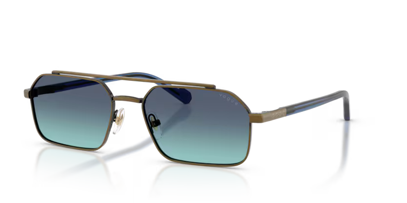 Vogue VO4356S 51374S Antique Gold Irregular Sunglasses