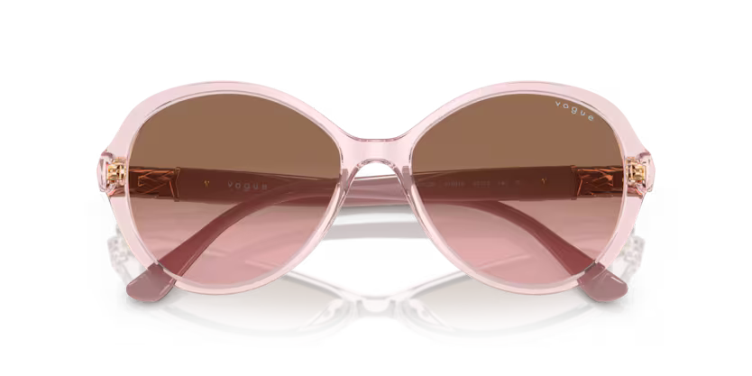 VOGUE 0VO5475SB-276314 – Transparent Pink Butterfly Sunglasses