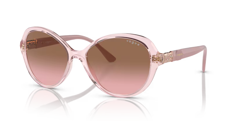 VOGUE 0VO5475SB276314 – Transparent Pink Butterfly Sunglasses