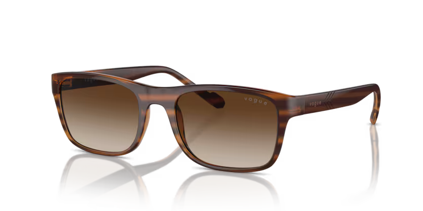 VOGUE 0VO5547SI 257113 – Striped Brown Havana