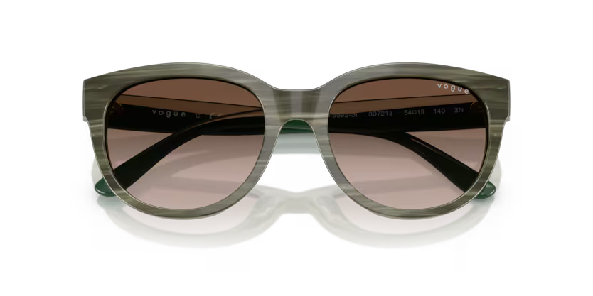 VOGUE 0VO5592SI-307213 – Green Horn Pillow Sunglasses