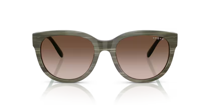 VOGUE 0VO5592SI-307213 – Green Horn Pillow Sunglasses