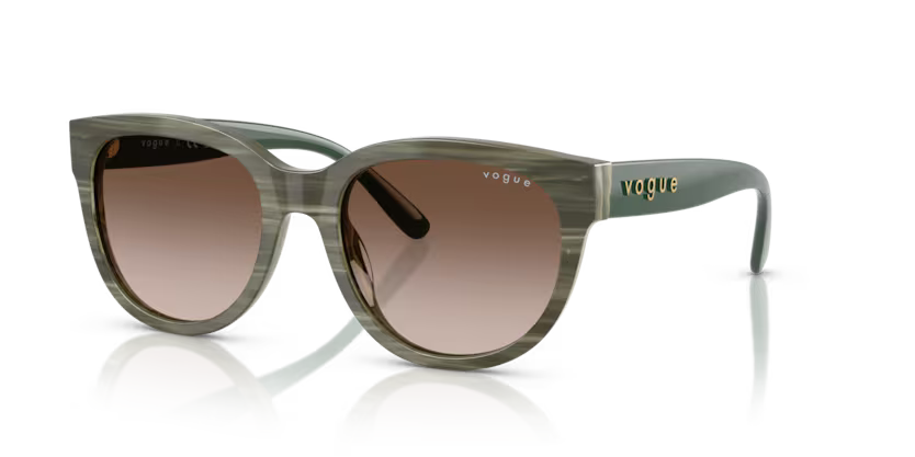 VOGUE 0VO5592SI307213 – Green Horn Pillow Sunglasses