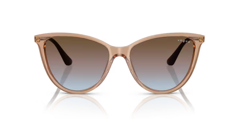 VOGUE 0VO5593-SI-315148 – Transparent Brown Cat Eye Sunglasses