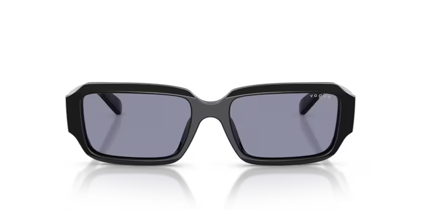 Vogue Eyewear 0VO5693SU W44/1 Polished Black Rectangle Sunglasses