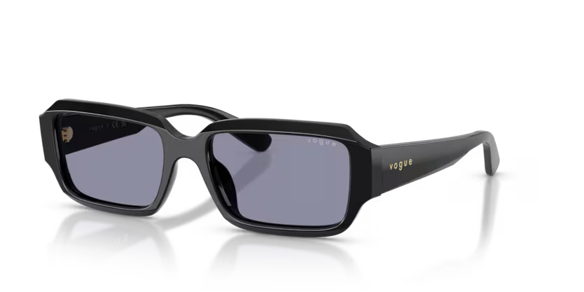Vogue Eyewear 0VO5693SU W44/1 Polished Black Rectangle Sunglasses