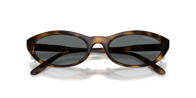 Vogue 0VO5697SU W65681 Dark Havana Polarized Sunglasses