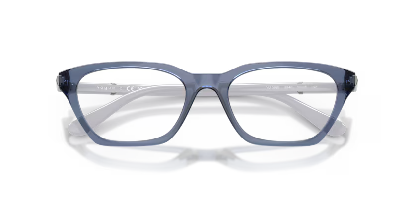 Vogue 0VO5698 2944 Transparent Blue Purple Eyeglasses