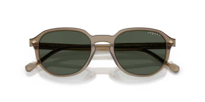 Vogue Eyewear 0VO5707S 32939A Transparent Brown Heart Irregular Sunglasses