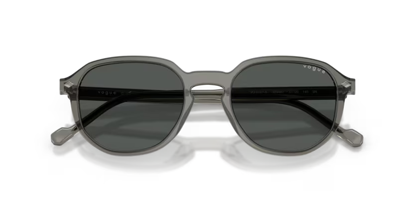 Vogue VO5707S 329487 Transparent Dark Grey Luxury Sunglasses