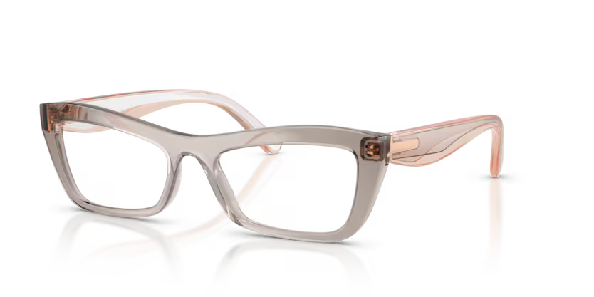Vogue VO5710 3301 Milky Warm Grey Cat Eye Optical Frame