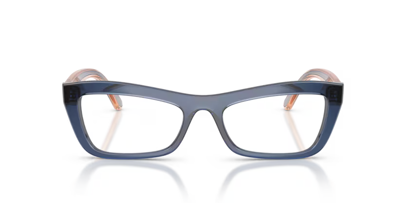 Vogue VO5710 3302 Transparent Blue Cat Eye Optical Frame