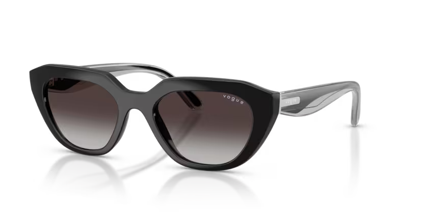 Vogue VO5711S W44/8G Black Irregular Sunglasses