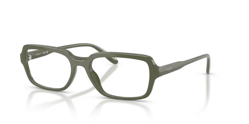 Vogue Eyewear 0VO5724U Color 3185 Full Military Green Pillow Optical Frame
