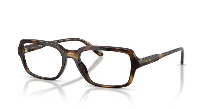 Vogue Eyewear 0VO5724U Color W656 Dark Havana Pillow Optical Frame