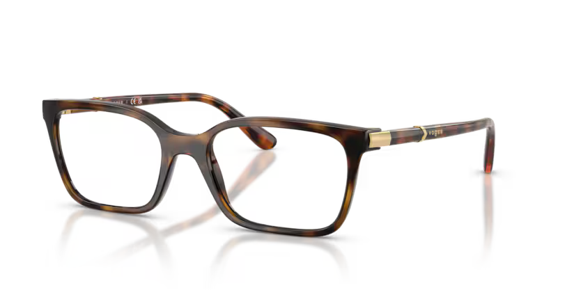Vogue Eyewear 0VO5745 Color W656 Dark Havana Pillow Optical Frame
