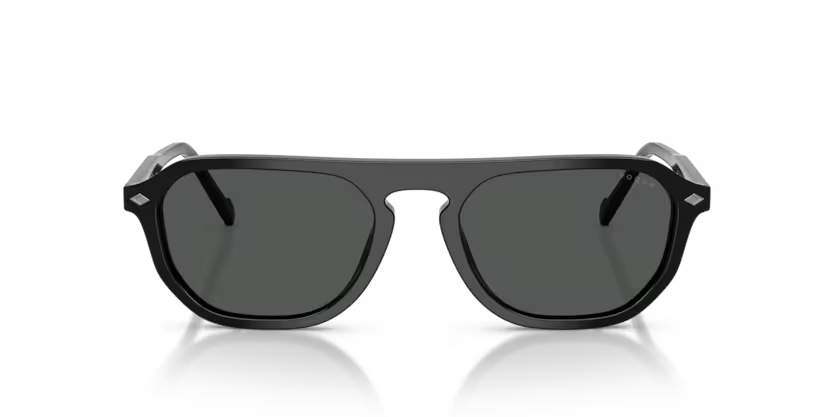 Vogue Eyewear 0VO5752S Color W44/87 Black Pillow Dark Grey Lenses Sunglasses
