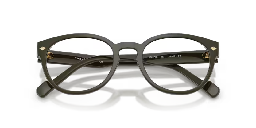 Vogue Eyewear 0VO5756 Color 3327 Full Olive Green Phantos Optical Frame