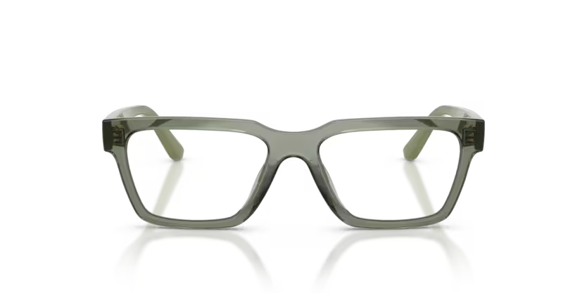 Vogue Eyewear 0VY2040 3086 Transparent Mallard Green Nylon Rectangular Kids Optical Eyeglasses Frame
