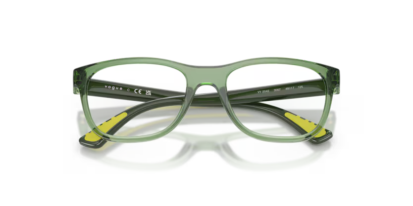Vogue 0VY2042 3067 – Transparent Green (Size 48)