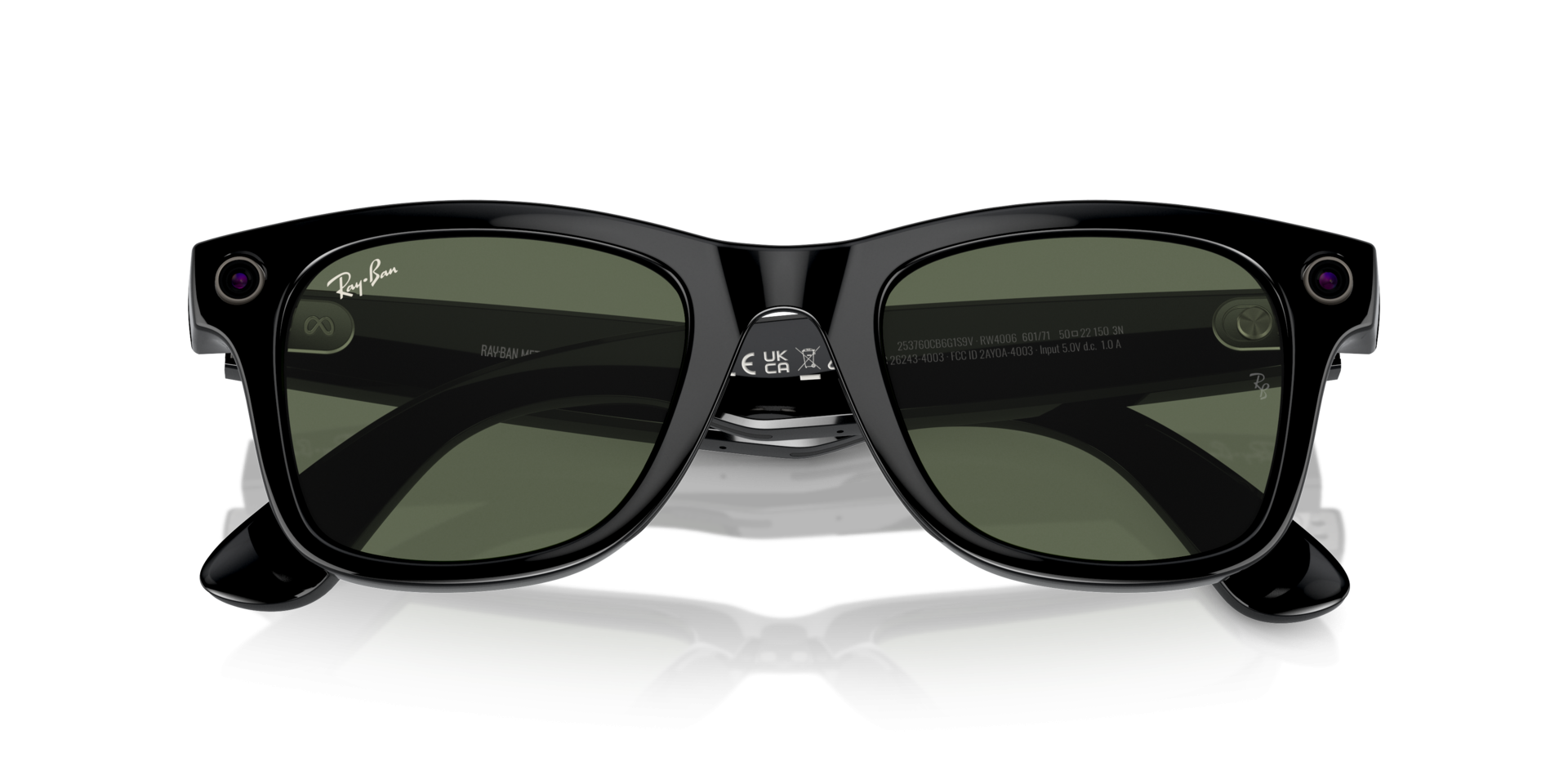 Ray-Ban Meta Wayfarer 50-M – Shiny Black