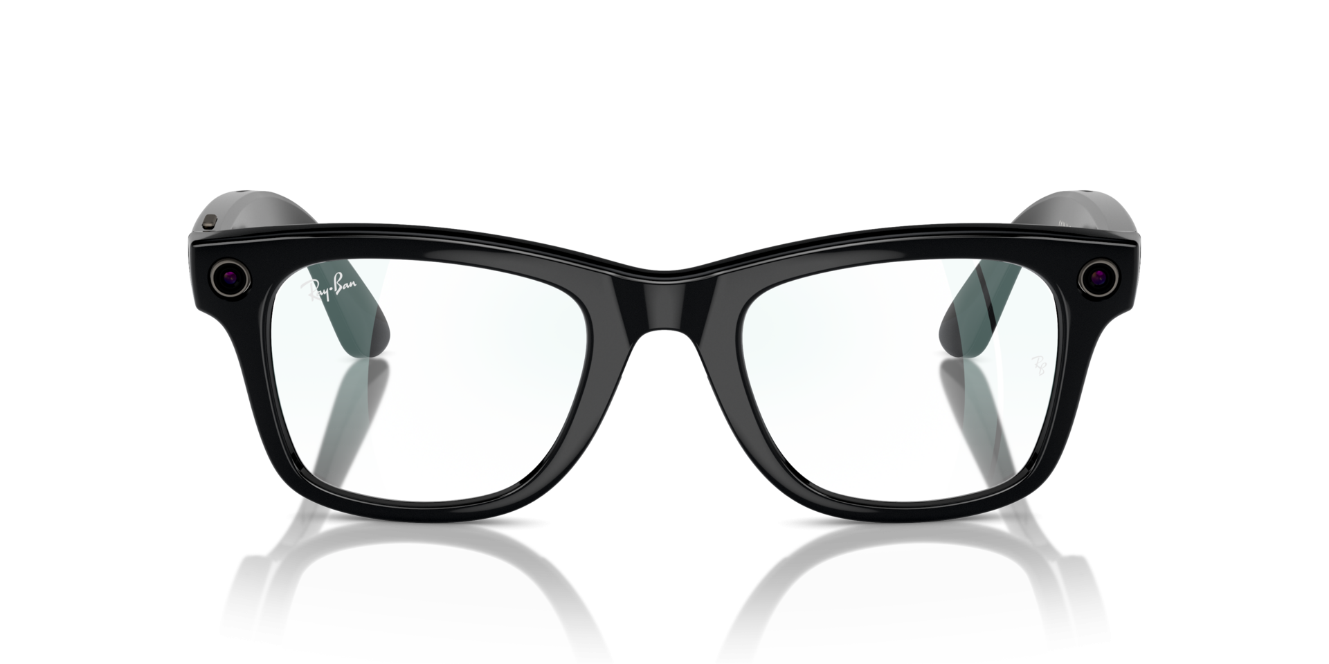 Ray-Ban Meta Wayfarer 50-M – Shiny Black (Blue Light Filter Lens)