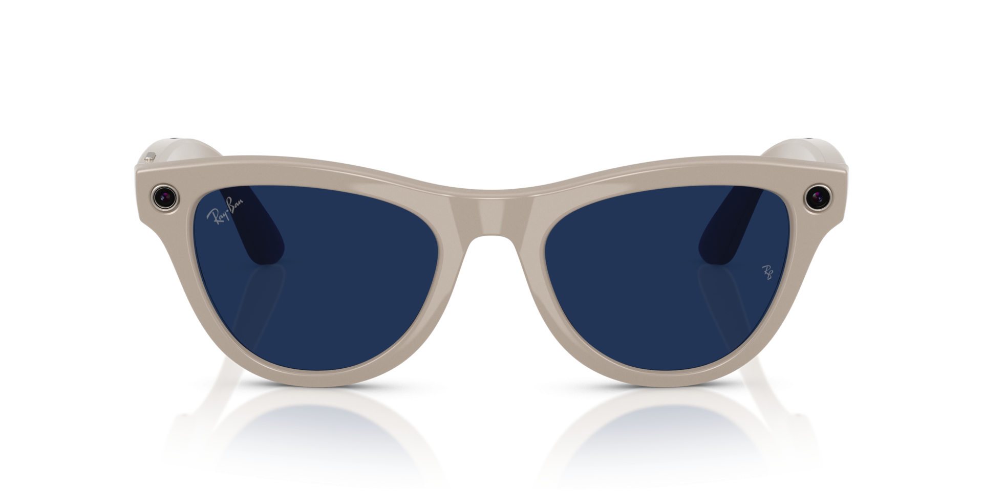 Ray-Ban Meta Skyler 52-M – Chalky Grey (Clear/Sapphire Transitions Lens)