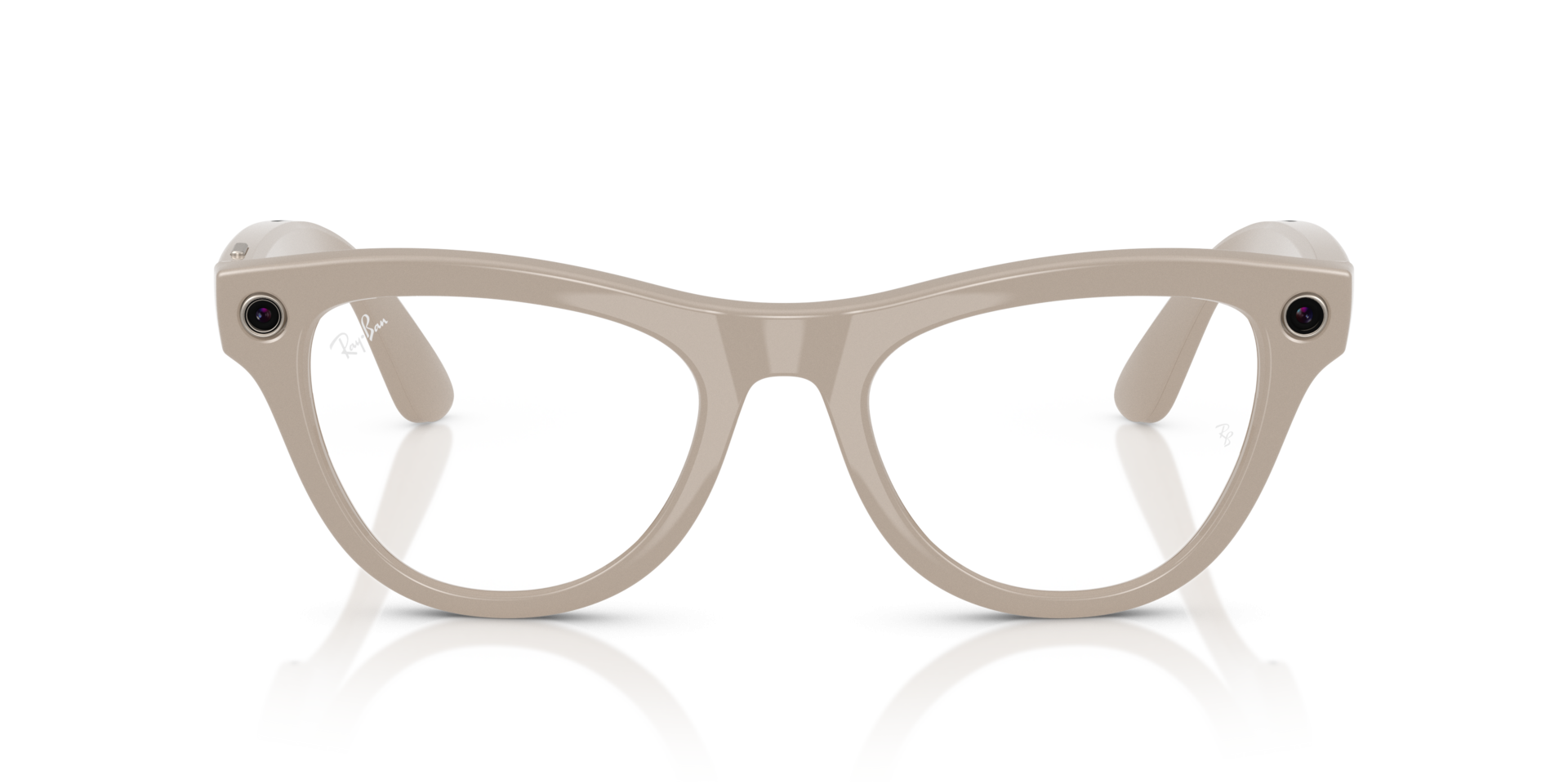 Ray-Ban Meta Skyler 52-M – Chalky Grey (Clear/Sapphire Transitions Lens)