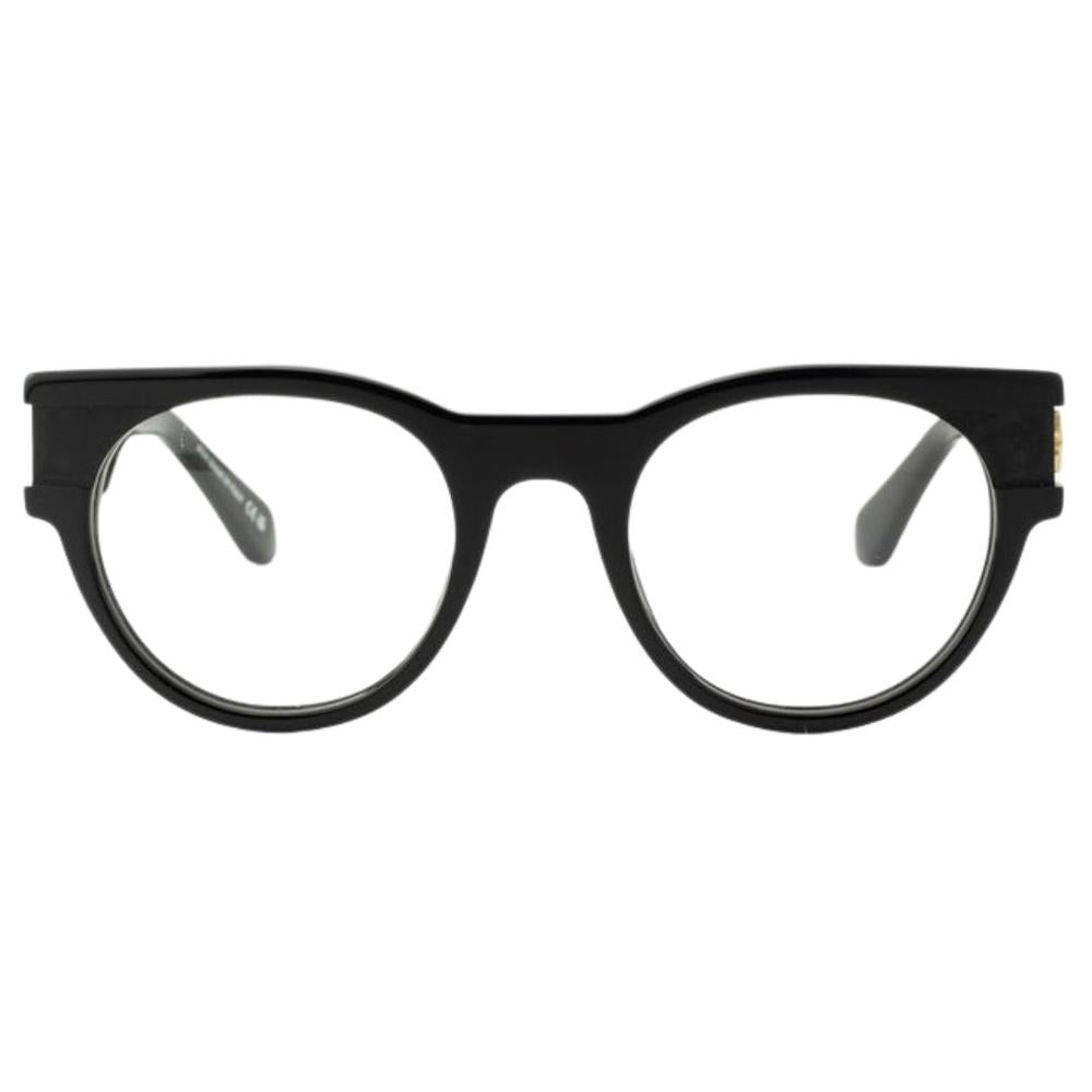 OFF-WHITE OERJ087 1000 51 – Black Round Optical Eyeglasses