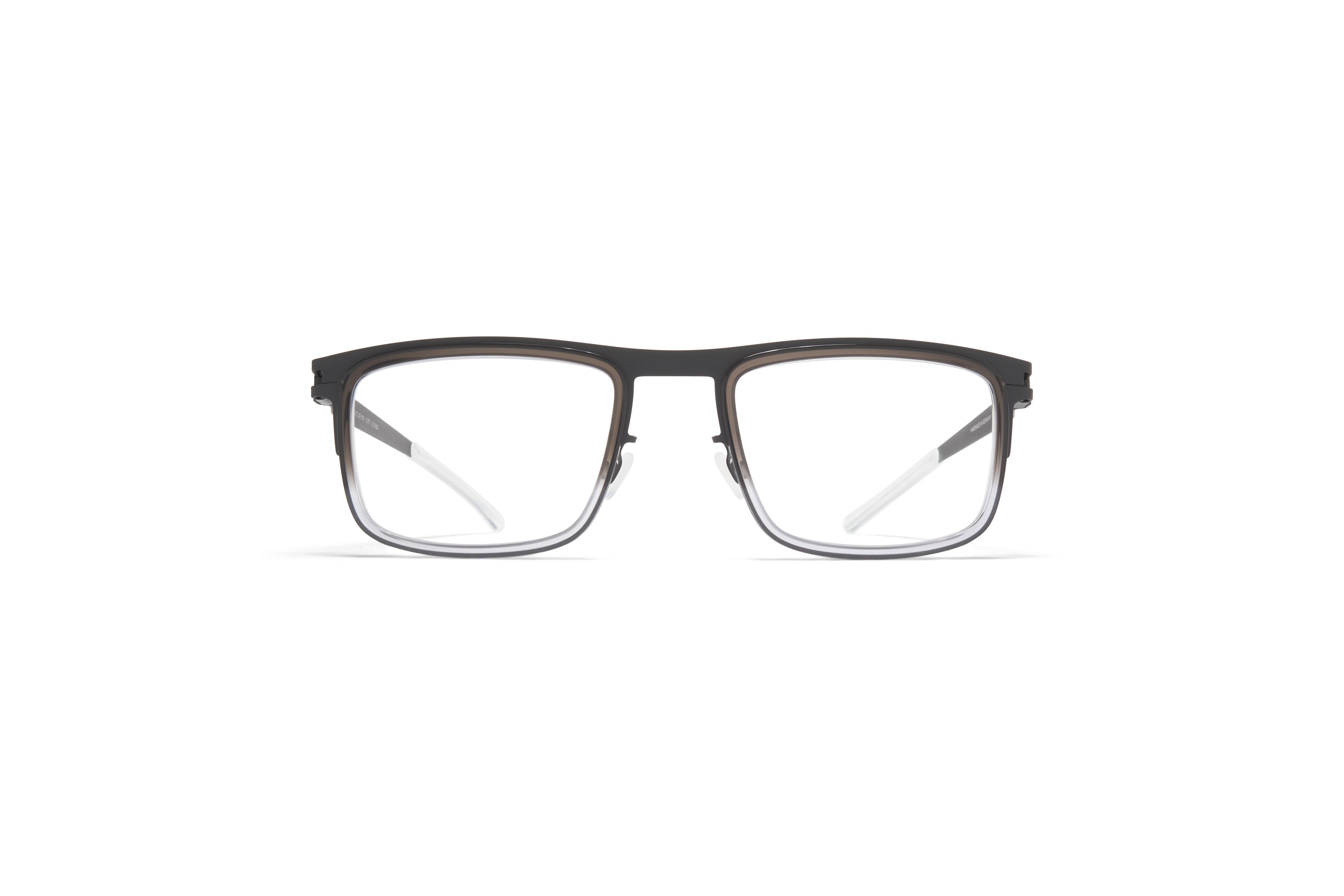 Mykita Reeves 377 Storm Grey Grey Gradient Acetate Renew Stainless Steel Square Optical Eyeglasses Frame