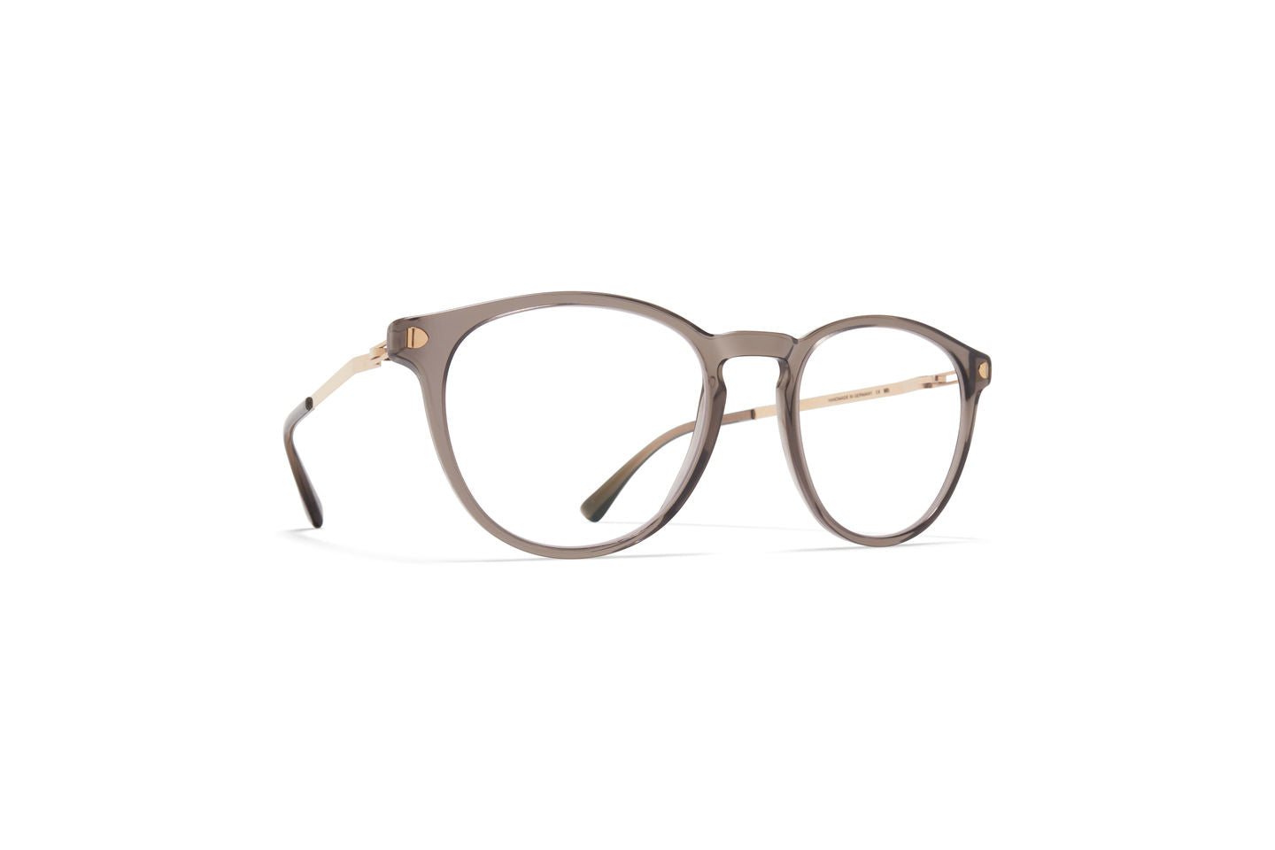 Mykita Taavi 778 Clear Ash Champagne Gold Acetate Stainless Steel Optical Eyeglasses Frame