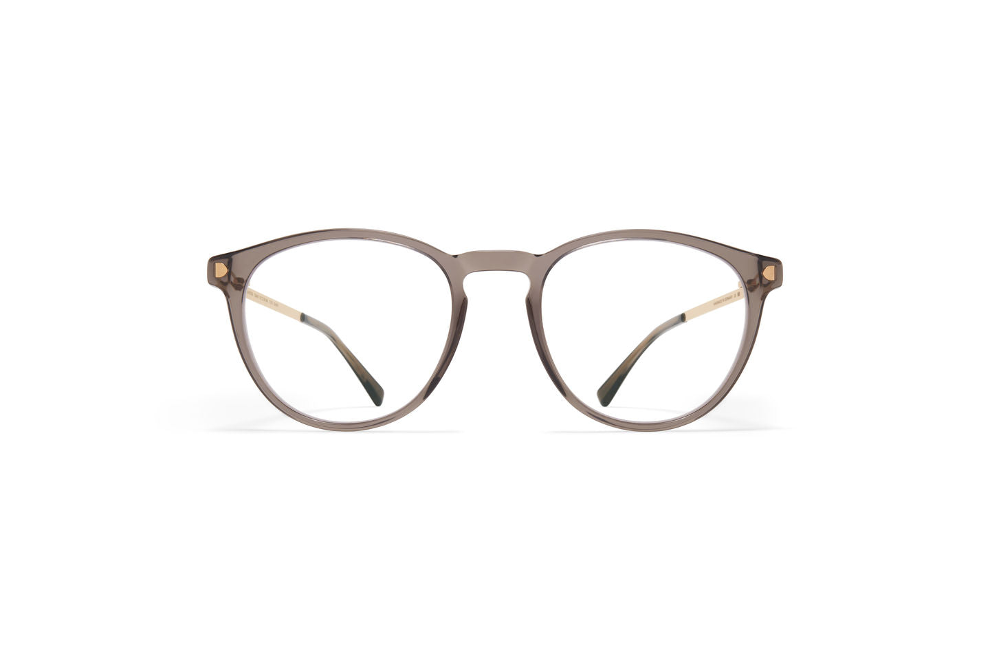 Mykita Taavi 778 Clear Ash Champagne Gold Acetate Stainless Steel Optical Eyeglasses Frame