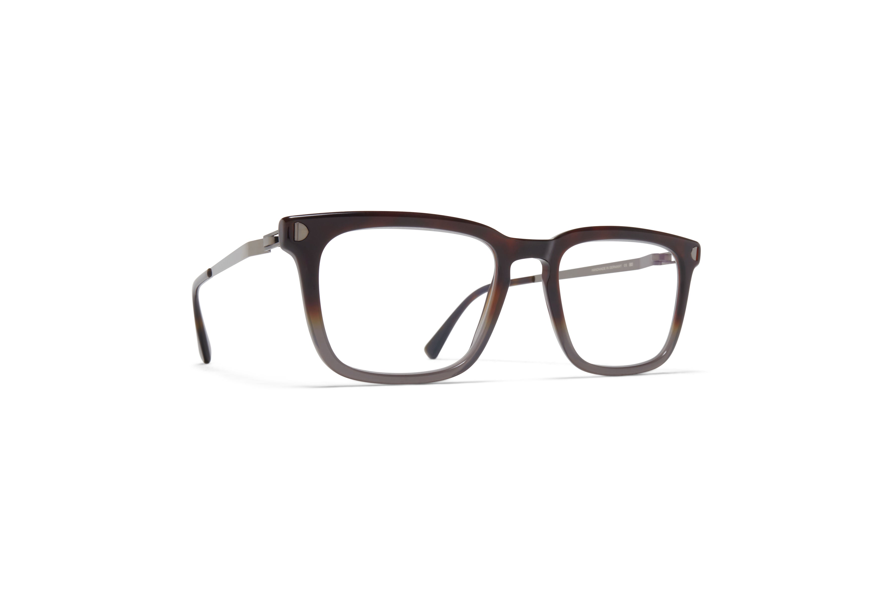 Mykita Maral 922 Santiago Gradient Shiny Graphite Circular Stainless Steel Optical Eyeglasses Frame