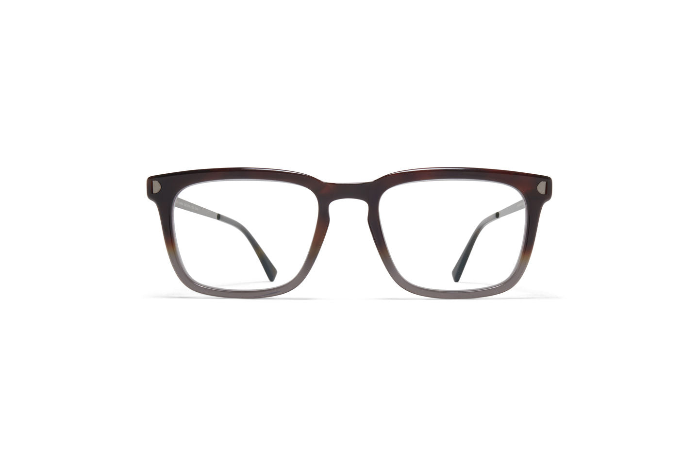 Mykita Maral 922 Santiago Gradient Shiny Graphite Circular Stainless Steel Optical Eyeglasses Frame
