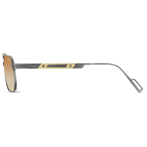 CAZAL 757/3-002 61-18-140 Gunmetal Gold – Brown Gradient