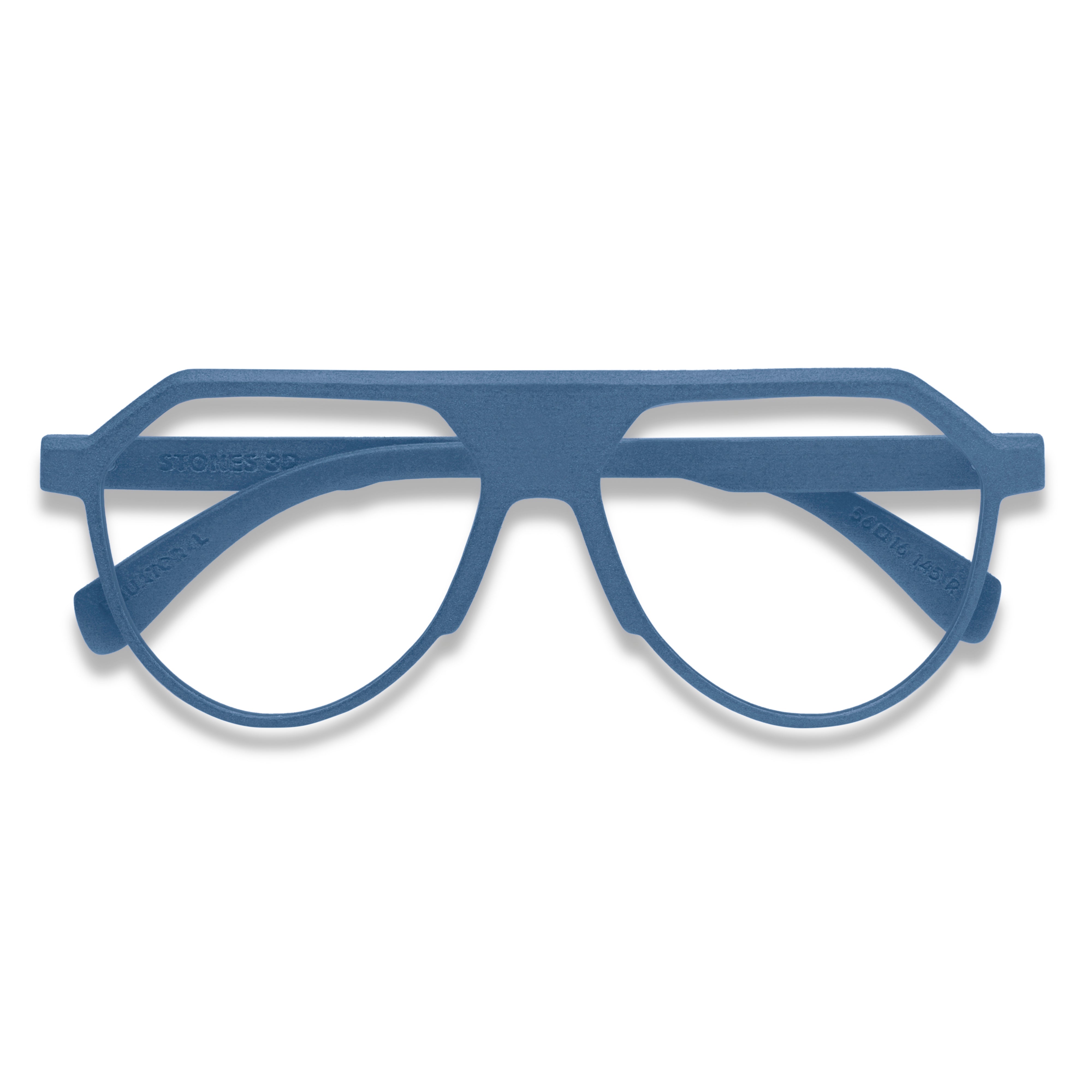 Stones 3D Equator Azure Blue