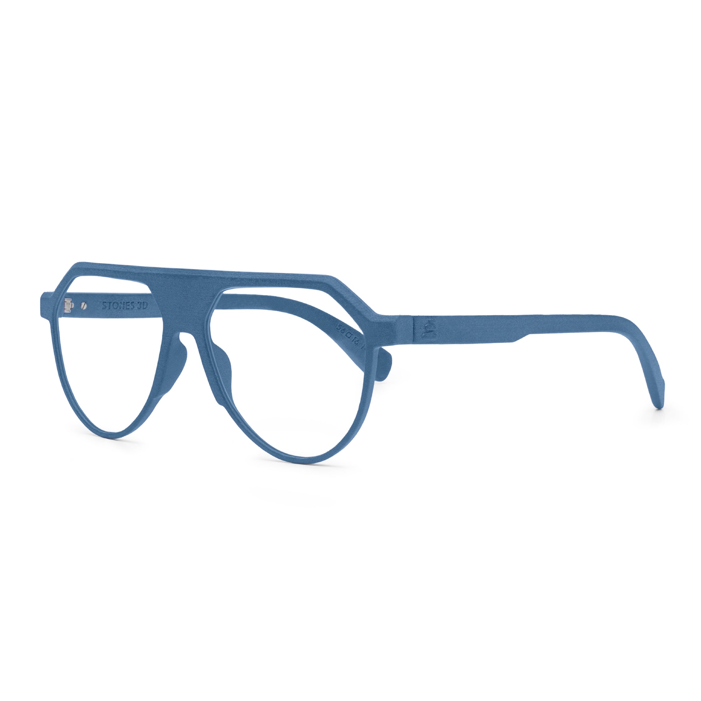 Stones 3D Equator Azure Blue