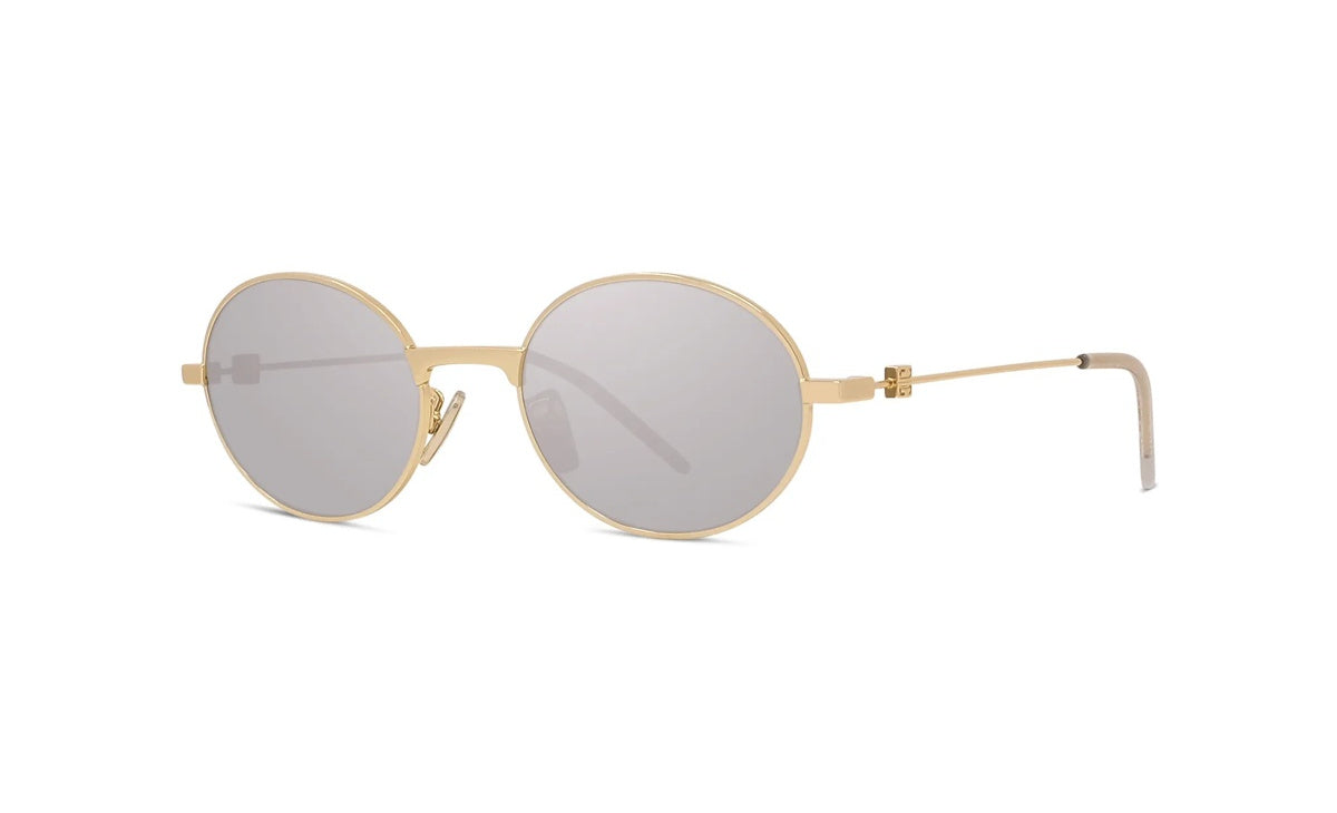 Givenchy GV Speed GV40107U 30C Shiny Yellow Gold Oval Sunglasses