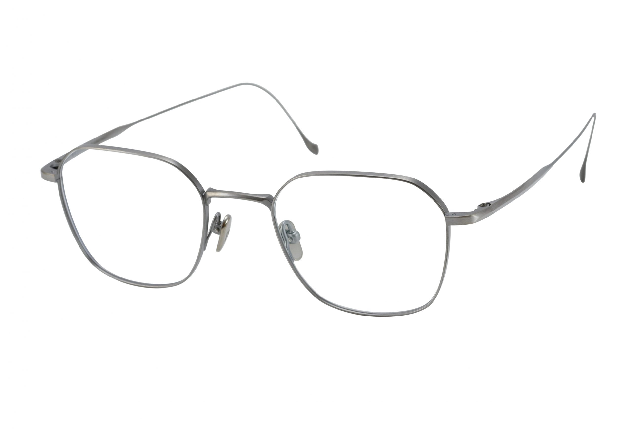 Masunaga Chord G 22 AT-Silver Full Japanese Titanium Optical Eyeglasses Frame