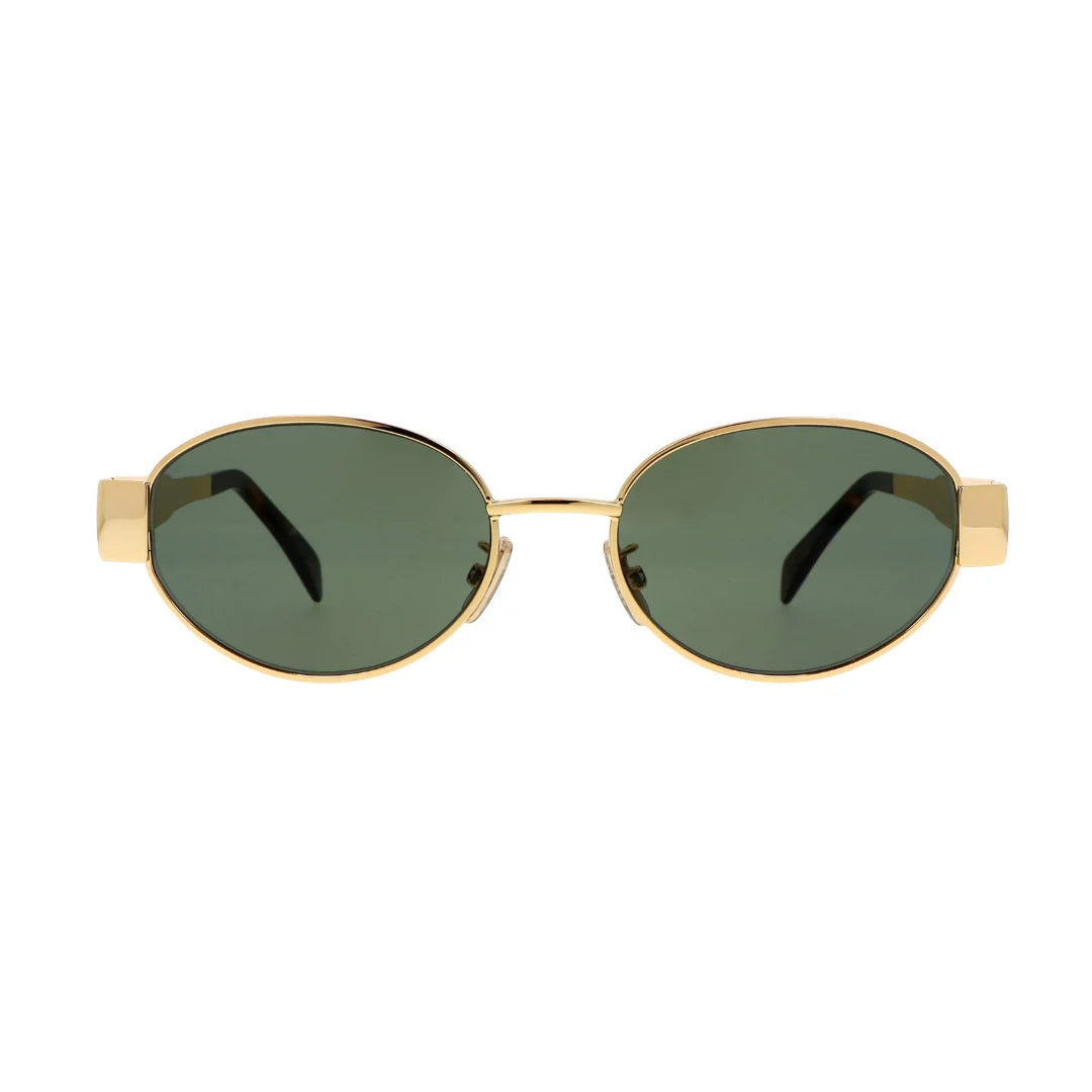 CELINE 40235U 30N – Gold Oval Sunglasses