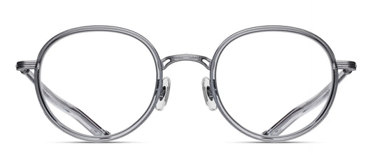Matsuda M3134 – Antique Silver / Grey Crystal