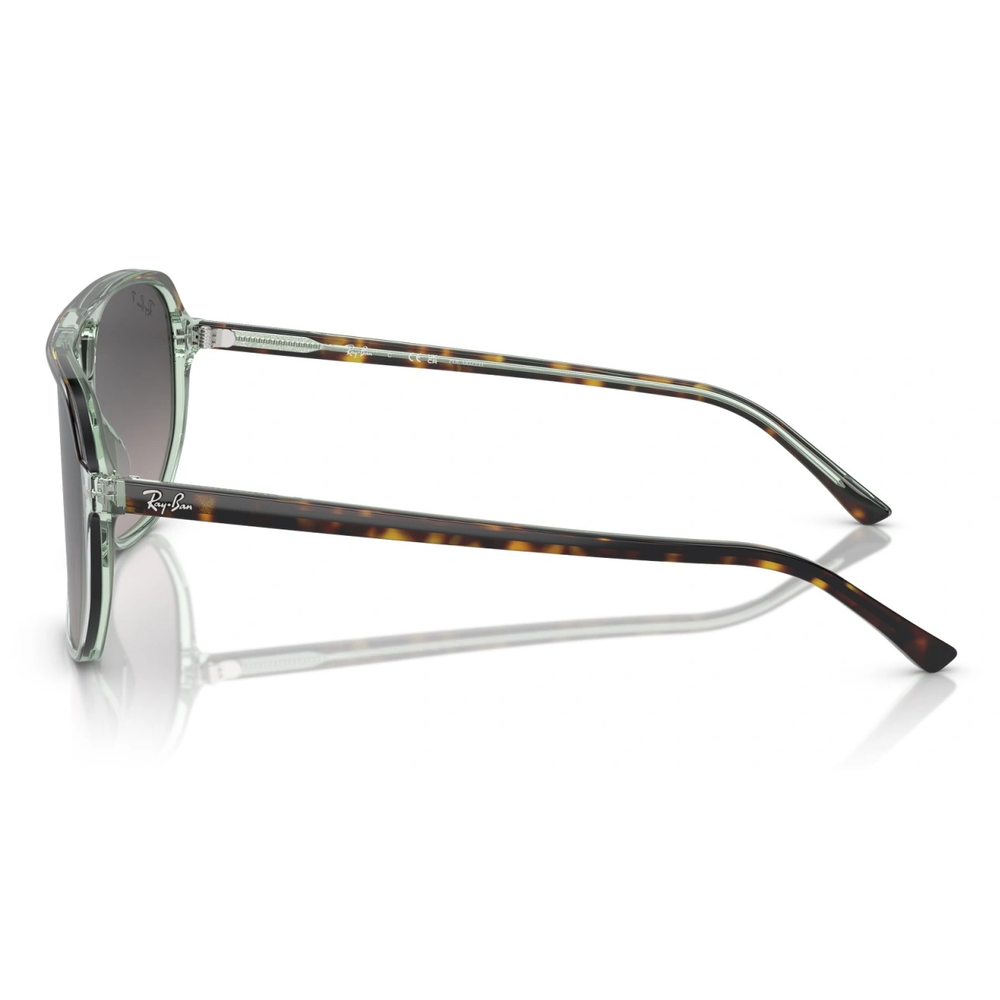 Ray-Ban RB2205 1376/M3 – Havana on Transparent Green