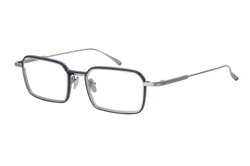 Masunaga Eyewear WISTERIA 25 – Blue/Antique Silver
