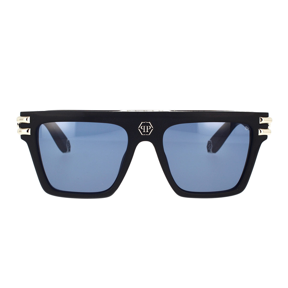 Philipp Plein SPP108V 0703 56 – Matte Black / Blue
