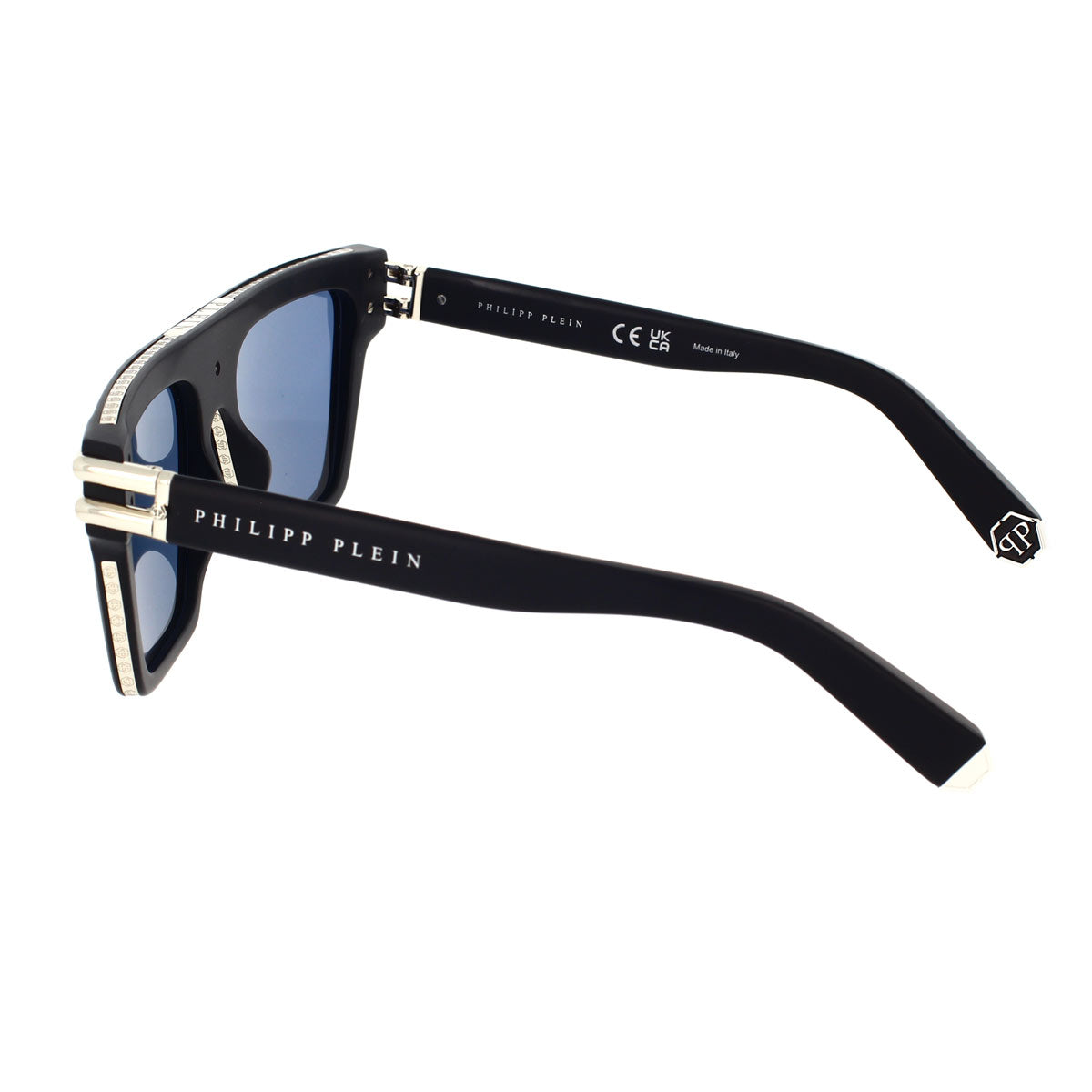 Philipp Plein SPP108V 0703 56 – Matte Black / Blue
