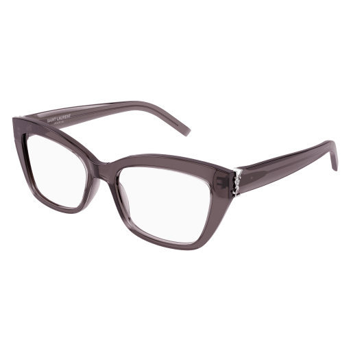 Saint Laurent SL M117 003 Brown Recycled Acetate Frame