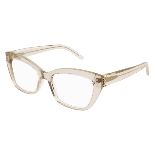 Saint Laurent SL M117 004 Nude Recycled Acetate Frame